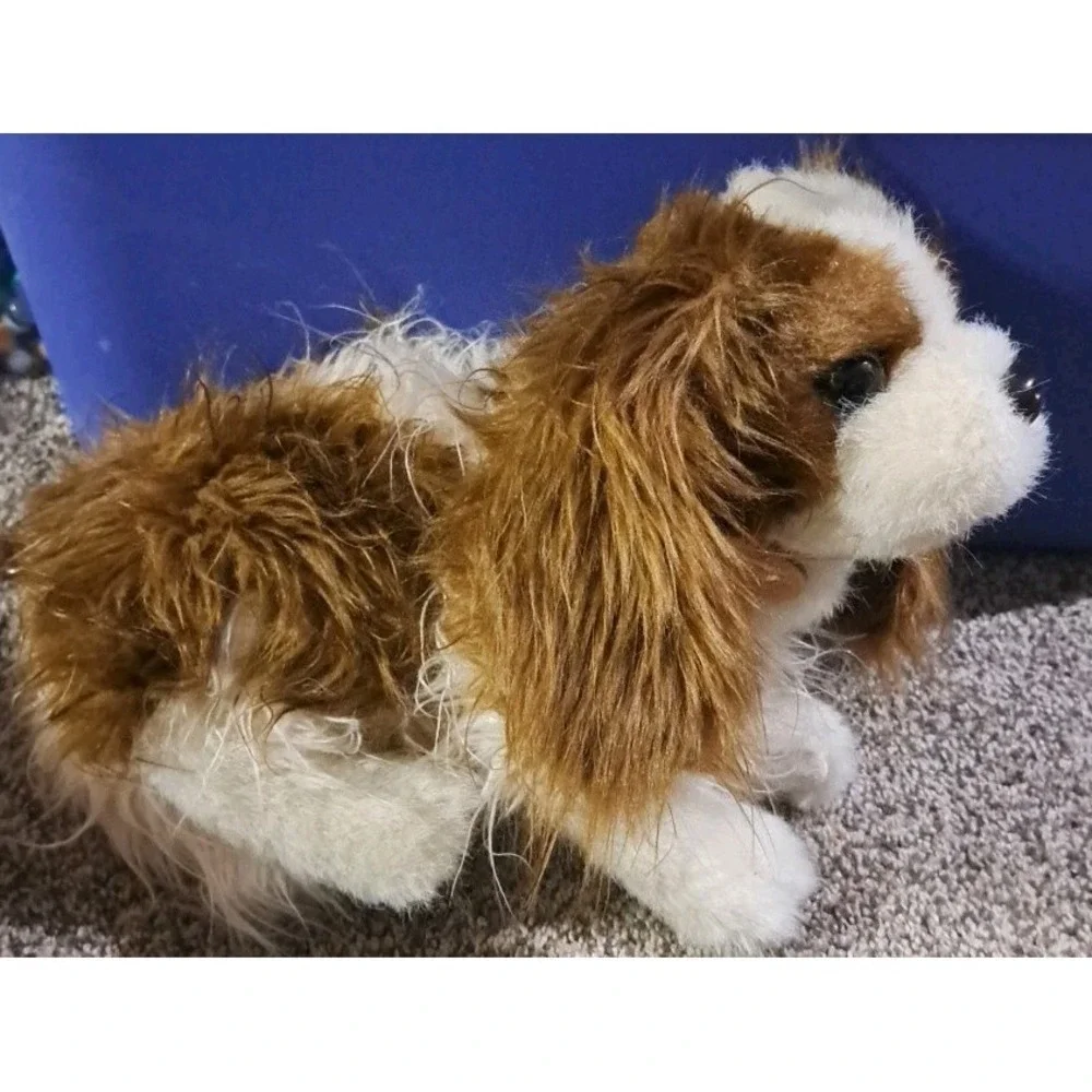 A Puppy At Heart Purse Handbag King Charles Spaniel Dog Plush Stuffie Purse